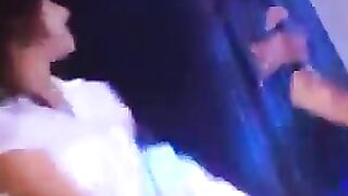 Bunch of wet pussies in the night club where Porn Pati party