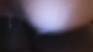 Negro guy with huge cock fucks sexy Latina