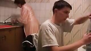 The kitchen is the place for real incest, not just teasing