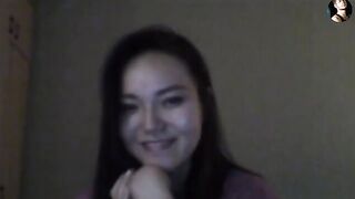 A man fucked a Kazakh girl with a nice cock during a call