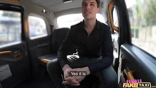 The girl is a taxi driver in an alternate universe