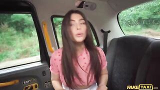 The guy tried to fuck his angry Latina girlfriend in the car