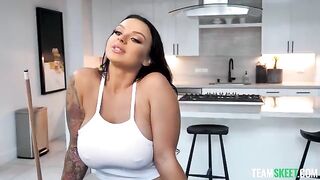 Bouncing balls and cum shots training with a guy