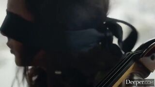 The boss accelerates the secretaries’ vagina with his cock in the office