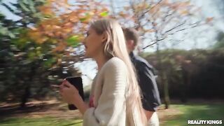 First date with the girl he picked up on the street