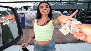 Latina stripper gets a free dick instead of payment for her dance