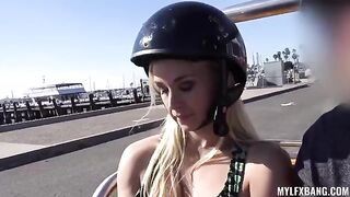 The Wild Blonde - sexy sex after a night in the club