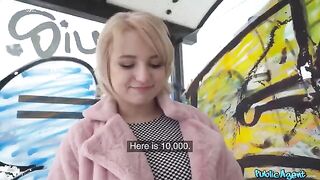Blonde student agreed to sex in the basement for two hundred dollars