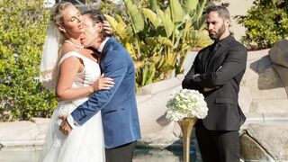 BrideZZilla: A Fuckfest At The Wedding part 3. The bride gets her pussy hammered hard