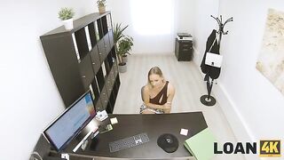 An interview video with a bold boss and secretary action