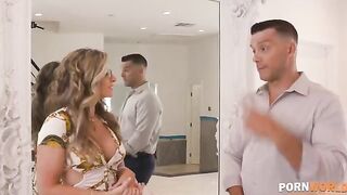 Cory Chase, the busty blonde MILF, gets her butt pounded by a real estate agent