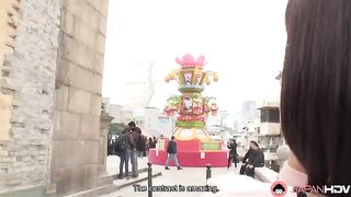 After the break-up, Iku Sakuragi went to Macao and met a new lover