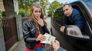 A whore agreed to have sex in her car for a fee