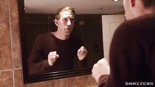 A guy fucks a brunette for his wife's pleasure