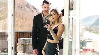 A housewife Veronica Leal cheats on her husband with the pool guy in a steamy scene
