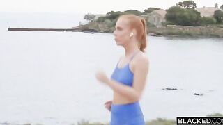 The guy fucked a sexy swimmer in the pool and came inside her