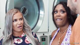 A visit to the laundry room turned out to be not just about washing clothes