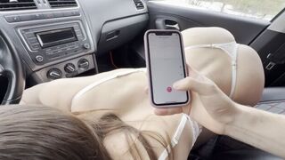 A great phone mount for hands-free sex in the car