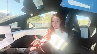 In cybertruck, I’m gonna give you a sloppy treat