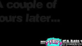 I caught my stepsister jerking off, consolation followed - MyPervyFamily