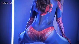 Latex Lingerie Cosplay Spider-Man No Way Home XXX Parody Part 1