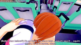 Deku fucks Ochaco in an intense MY HERO ACADEMIA scene