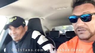 The blonde porn star Briana Banderas has sex with her fan