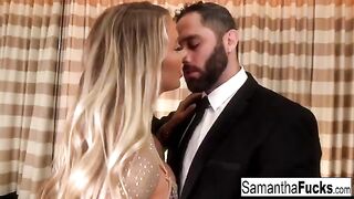 Samantha Saint gets fucked in the hotel room on PUBA