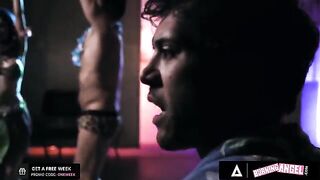 Dancer Jewelz Blu gets fucked by a huge dick at the bar