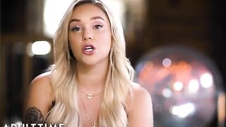 Straight girl Kali Roses forced to fuck with a lesbian Violet Myers