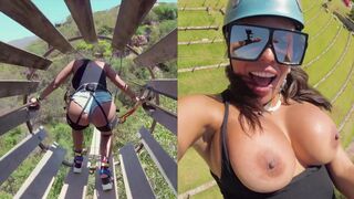 An adventurous journey with the passionate Latina daredevil Luna Star