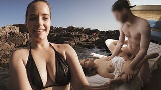 We're on a road trip and my girlfriend is begging for sex - Vlog