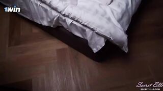 A girl with dirty thoughts gets her mouth filled with cum