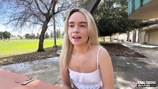 The girl is at his beck and call, always ready to please