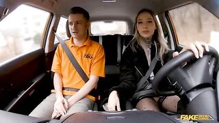 Think of an exam as passed in the car
