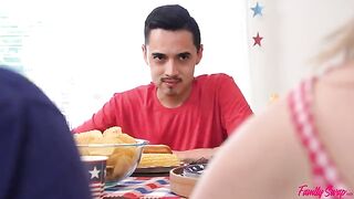 The secrets of family well-being, revealed in a steamy encounter on the kitchen table