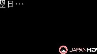 Traditions of the Far East. Japanese beauty indulges in solo pleasure