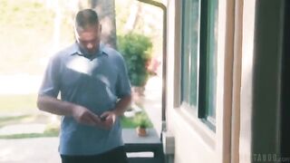 A cute girl sat on a boy’s face and fucked him