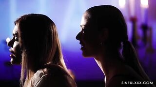 Romantic sex with girlfriend and her boyfriend in FFM