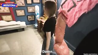 Fucked shy student who loves big cocks outdoors