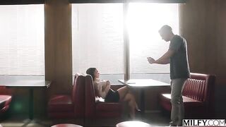 A cute girl is at the mercy of her desires, guided by sensual urges