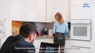 My desired whore - a secretary gets fucked hard by her boss on a business trip