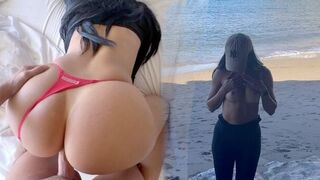 You don't have to look at her face, just enjoy that perfect ass