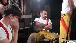 These guys can put out any fire. A daring group encounter