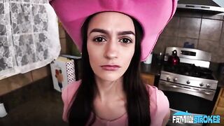 A dick for the hot girl in the cowgirl pose