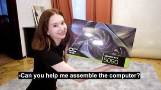 Will you indulge me for a gift? - Anna Sibster’s cute roleplay plea