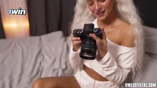 Finally a real cock in your hand! A step sis gets fucked hard