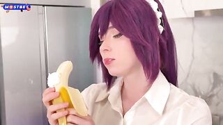 She's an anime girl, so she gets fucked all the time in this steamy scene