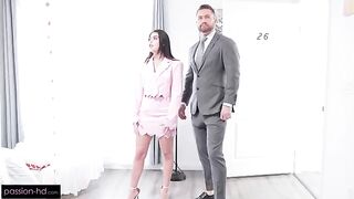 The cutie is fucking with me using her mouth and pussy