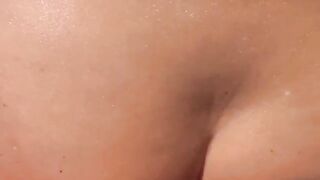 Babe Alexandra Wett has no shame and fucks on the free beach